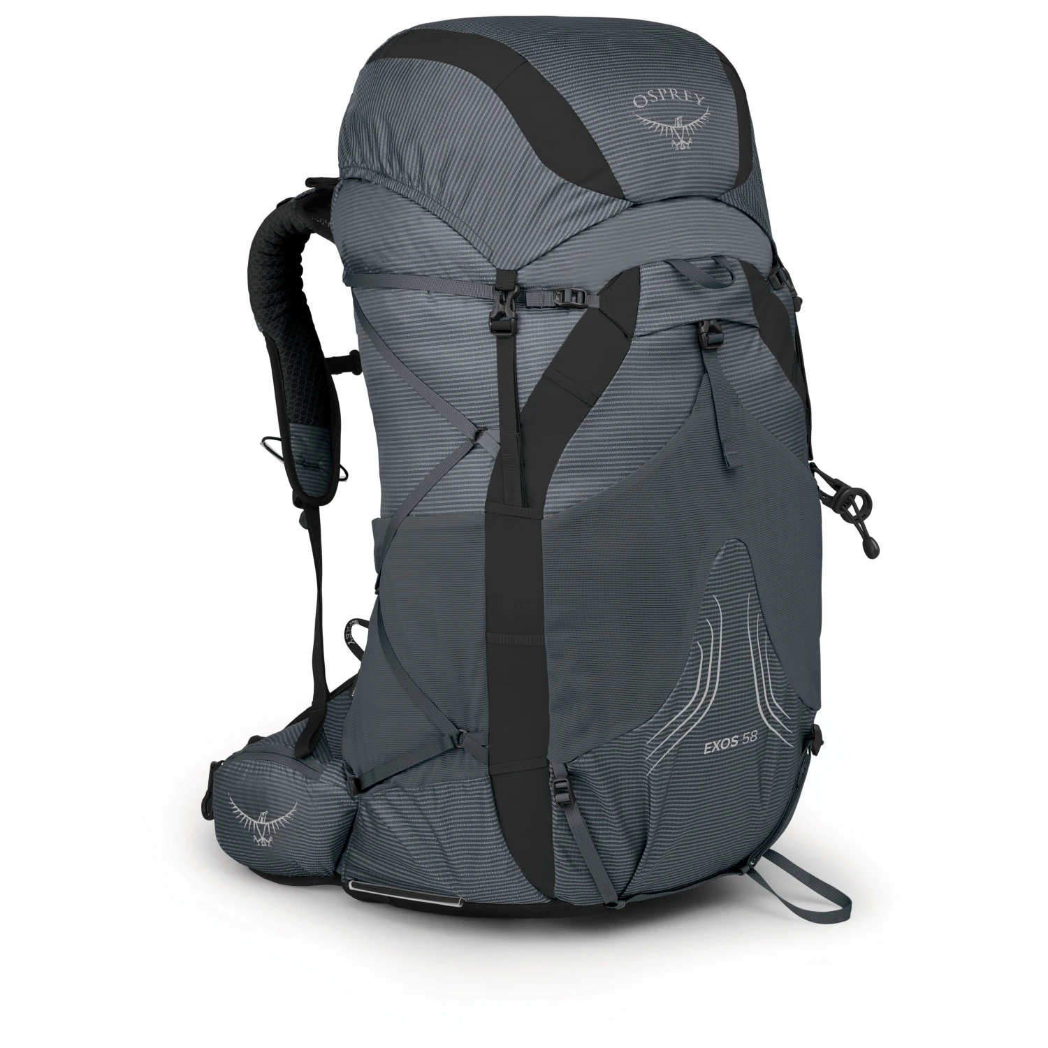 Osprey Exos 58 - Trekkingrugzak 1 Osprey Exos 58 - Trekkingrugzak
